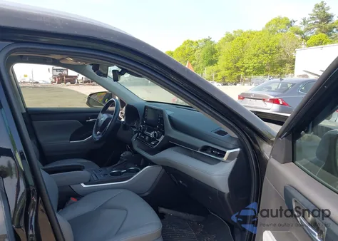 2022 Toyota Highlander Xle from USA, damaged, VIN 5TDGZRBH9NS578954